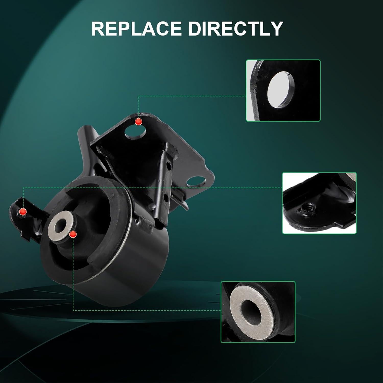 Juego de Soportes de Motor y Transmisión SCITOO para Toyota Corolla 1998-2002