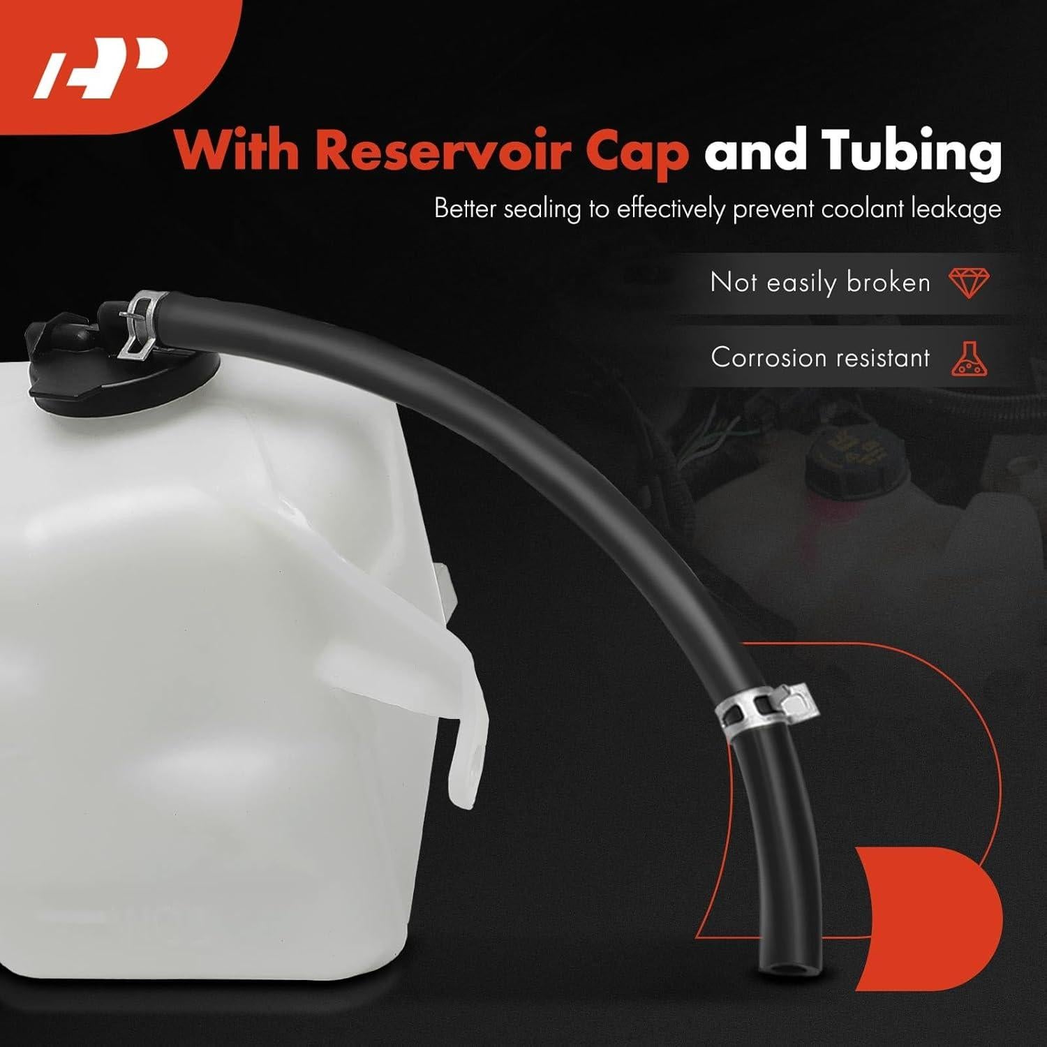 Tanque de Recuperación de Refrigerante A-Premium para Toyota Corolla y Matrix 2009-2014