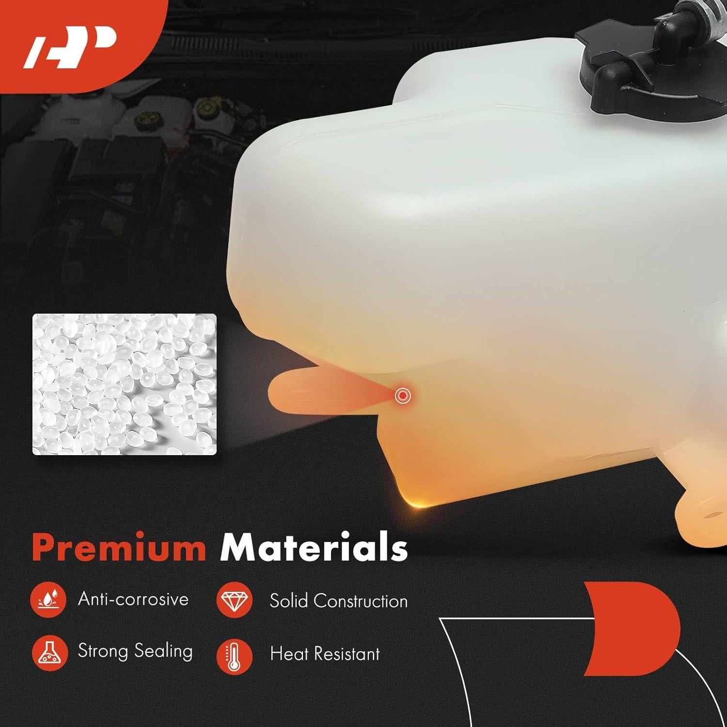 Tanque de Recuperación de Refrigerante A-Premium para Toyota Corolla y Matrix 2009-2014