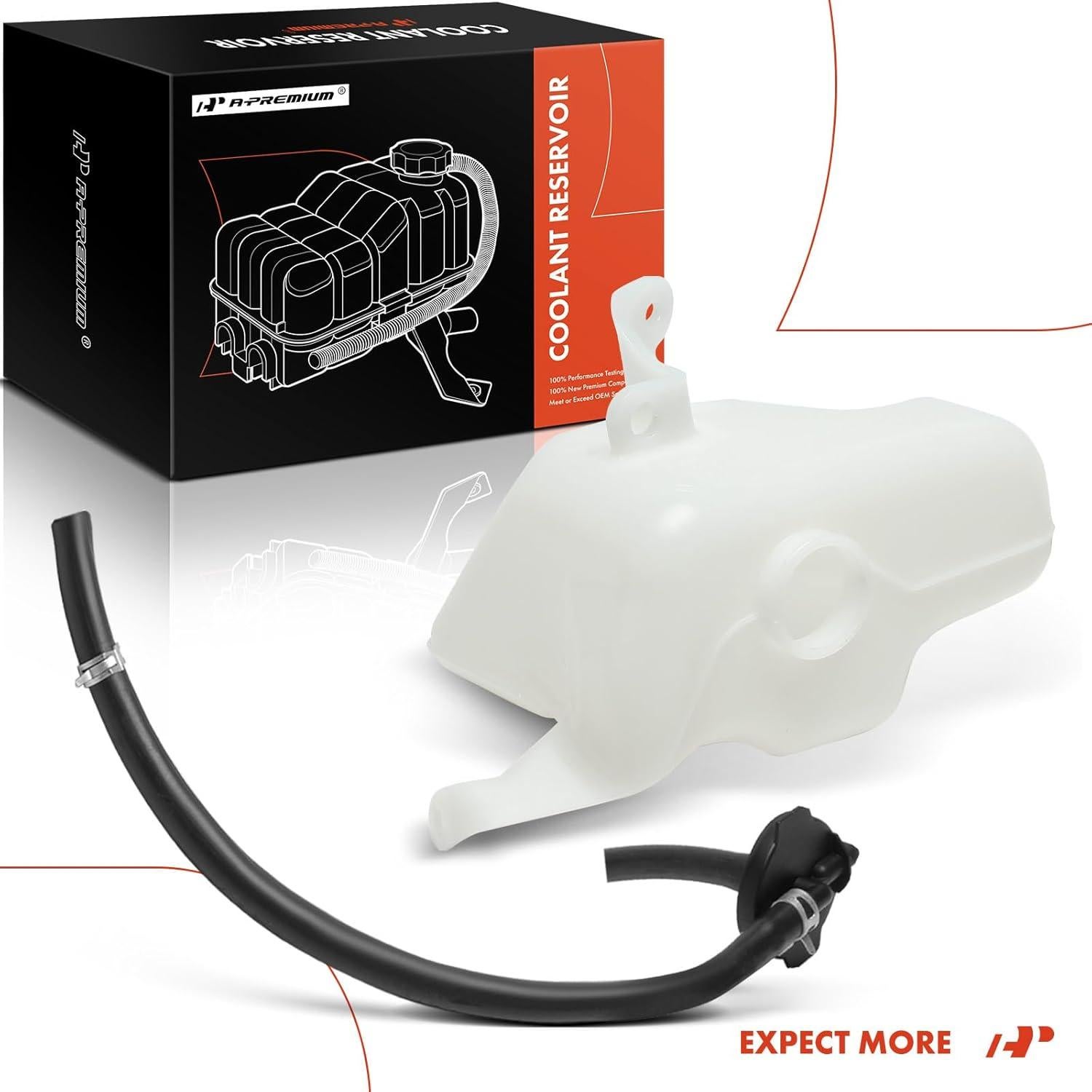 Tanque de Recuperación de Refrigerante A-Premium para Toyota Corolla y Matrix 2009-2014