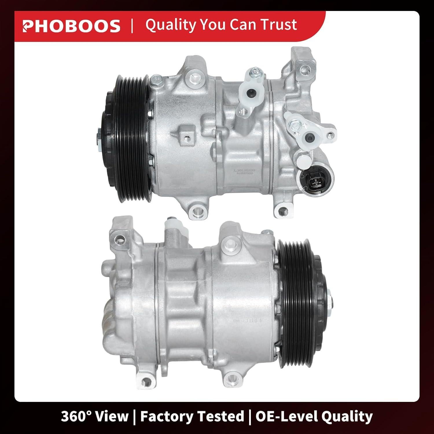 Compresor de A/C PHOBOOS para Toyota Corolla 2014-2022