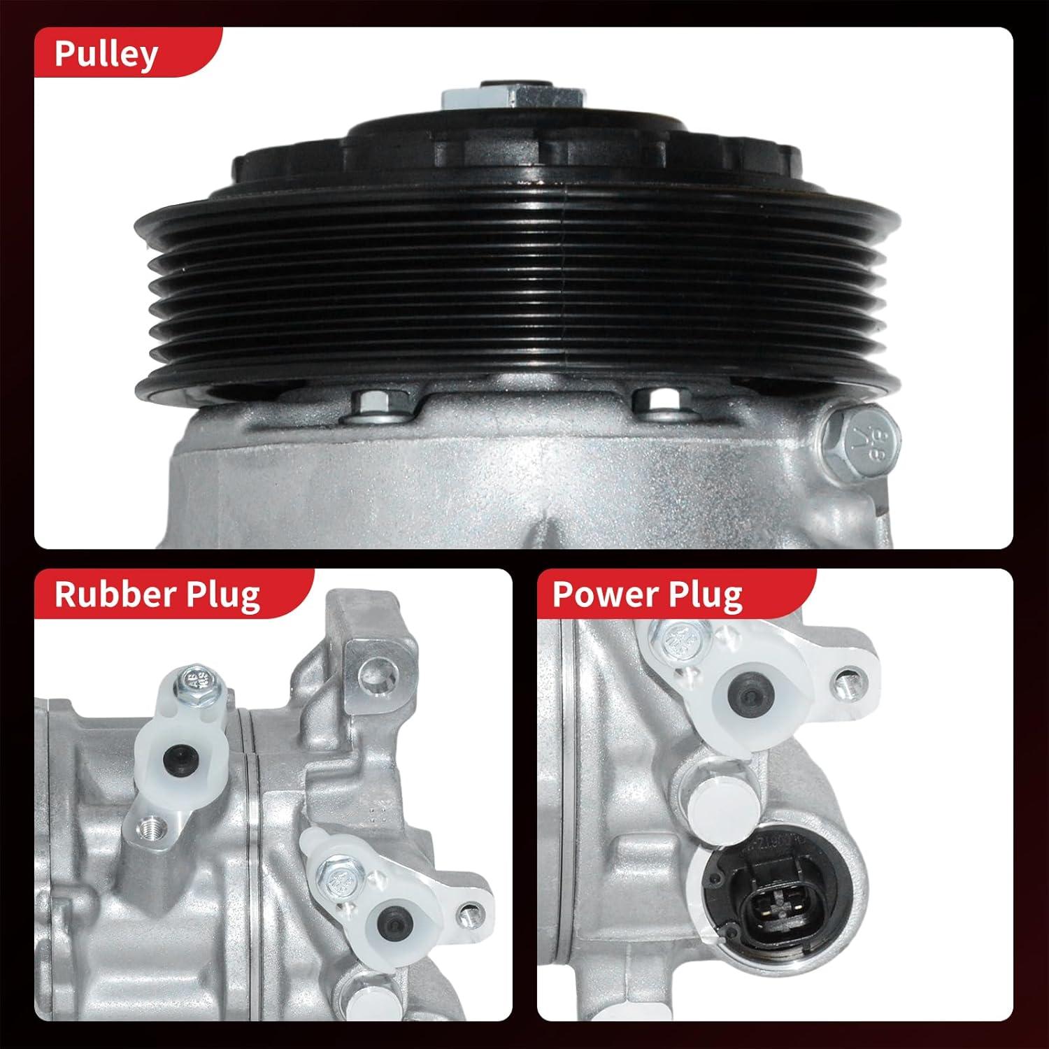 Compresor de A/C PHOBOOS para Toyota Corolla 2014-2022