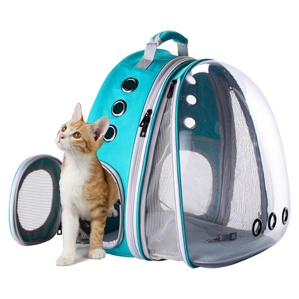 Mochila Transportadora Expandible Halinfer para Gatos 9 kg