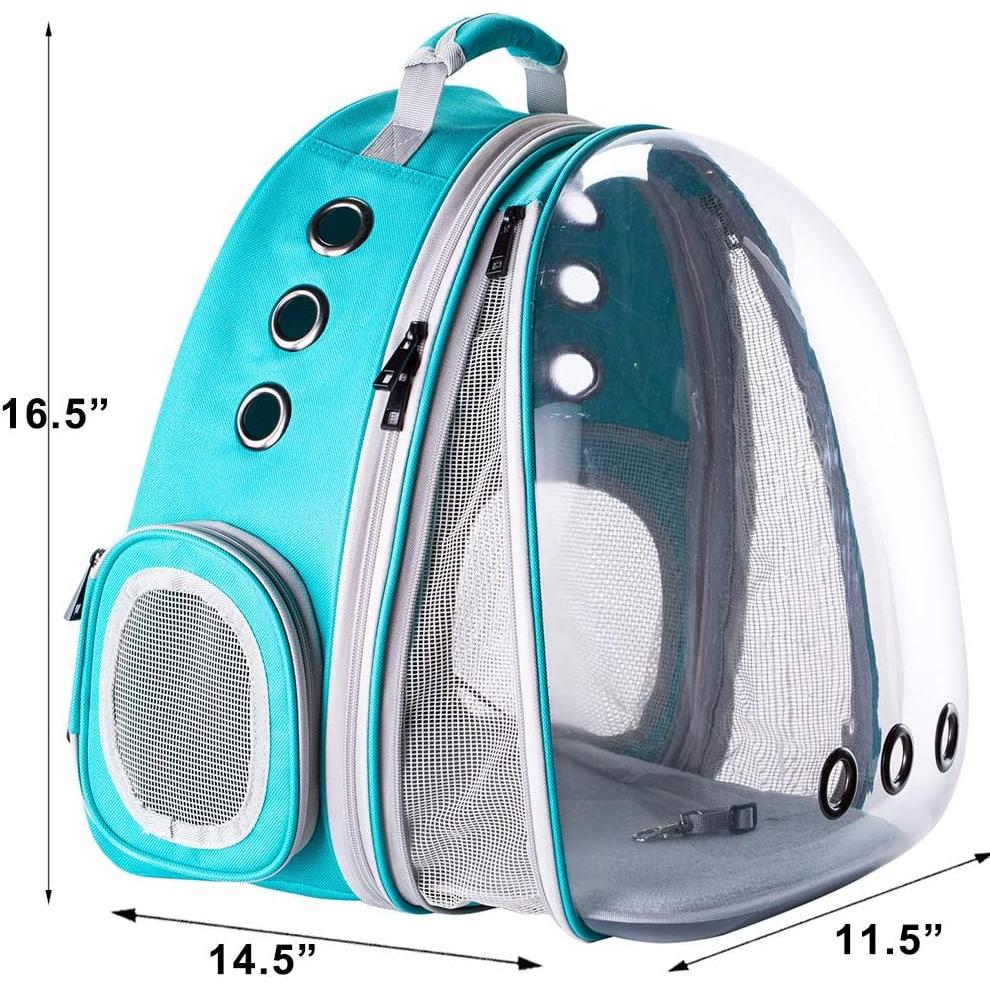 Mochila Transportadora Expandible Halinfer para Gatos 9 kg