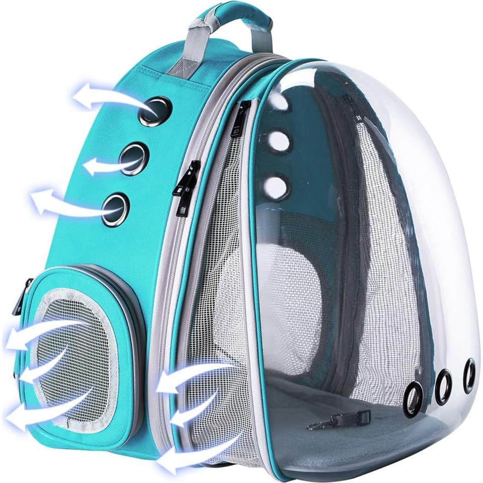 Mochila Transportadora Expandible Halinfer para Gatos 9 kg