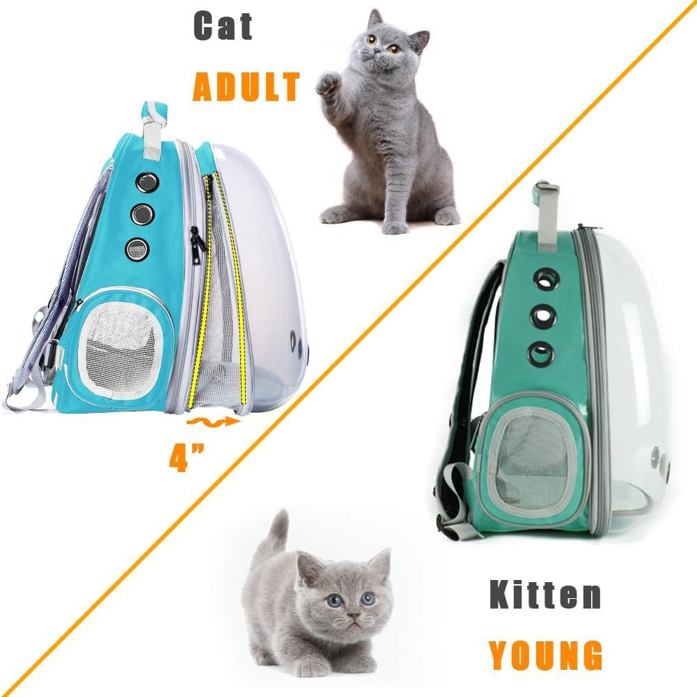 Mochila Transportadora Expandible Halinfer para Gatos 9 kg