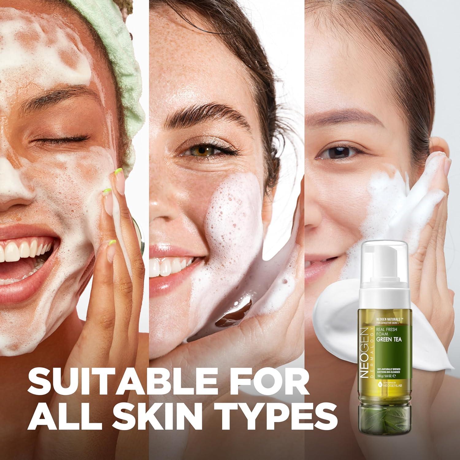 Limpiador Espumoso DERMALOGY NEOGEN Té Verde 160g