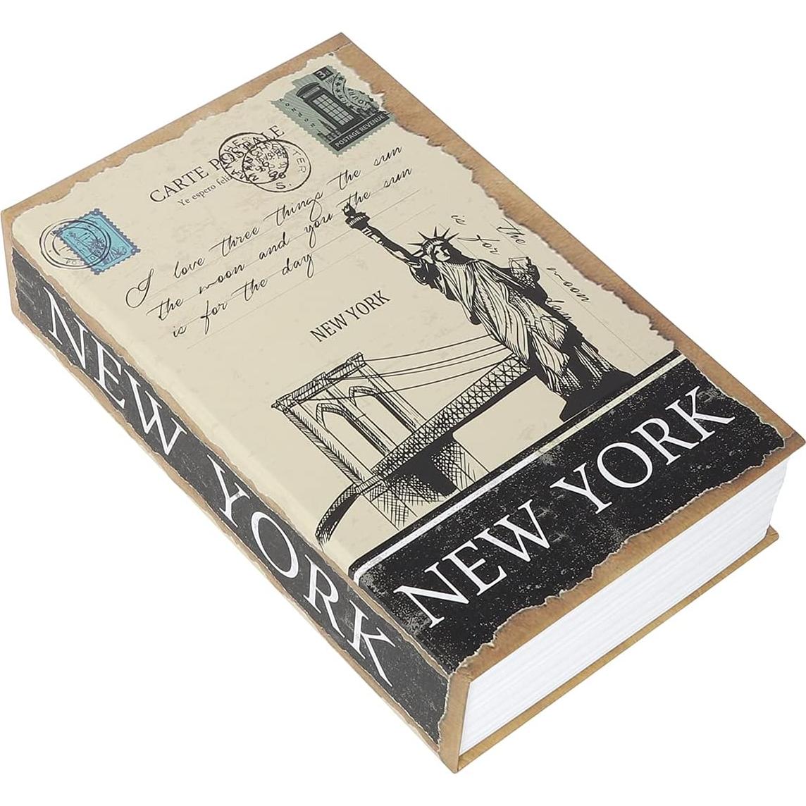 Caja de Almacenamiento Parrency Nueva York con Combinación