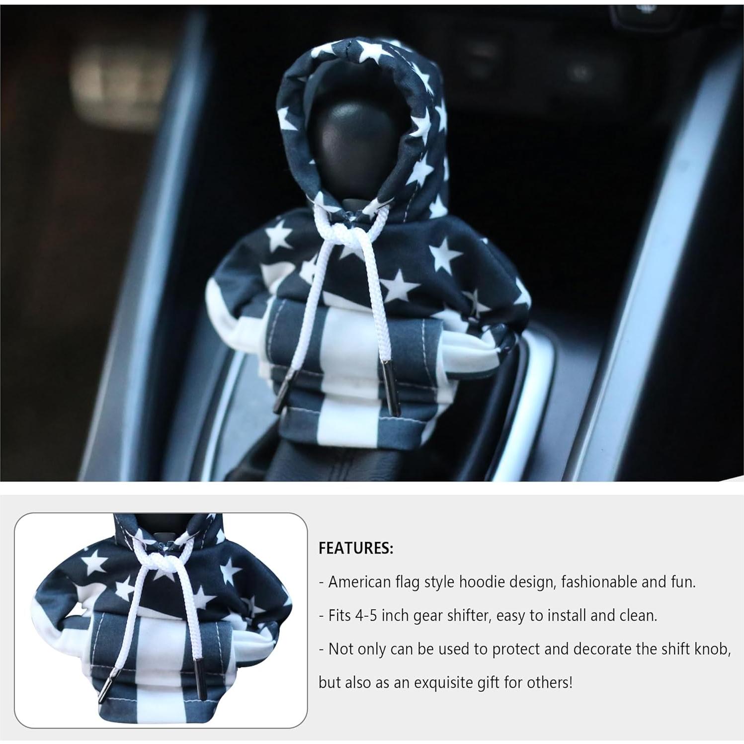 Cubierta de Palanca de Cambios Stacool Sudadera Bandera USA