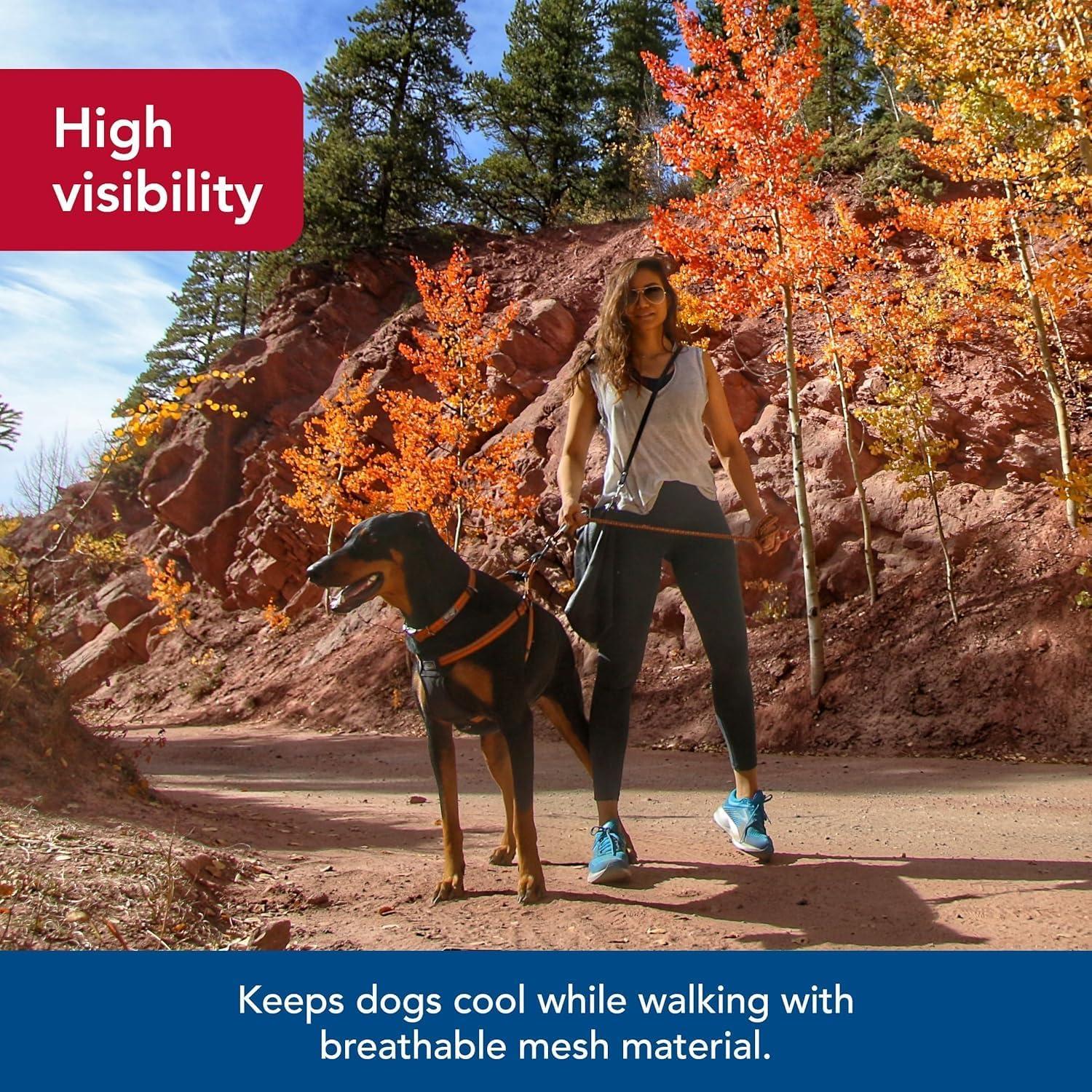 Arnés Reflectante Ajustable K9 Explorer Coastal Pet - Rosa