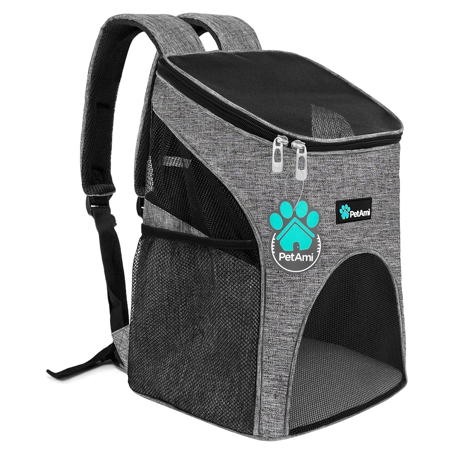 Mochila Transportadora PetAmi para Perros y Gatos 8.16 kg