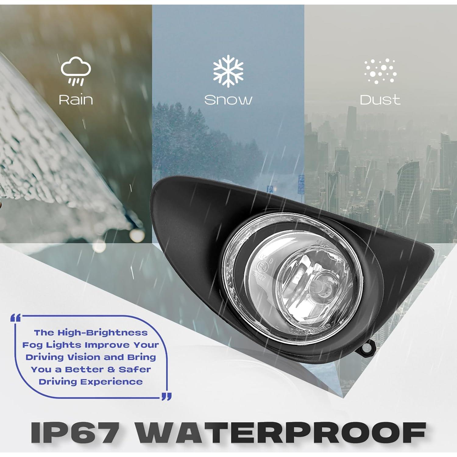 Luces de Niebla RP Poder Notable para Yaris 2012-2014, 55W