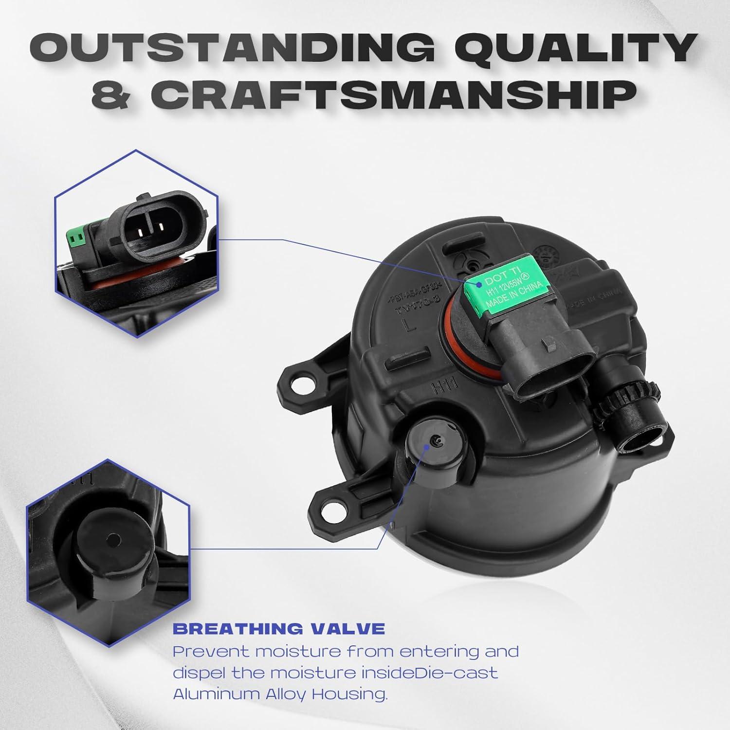 Luces de Niebla RP Poder Notable para Yaris 2012-2014, 55W