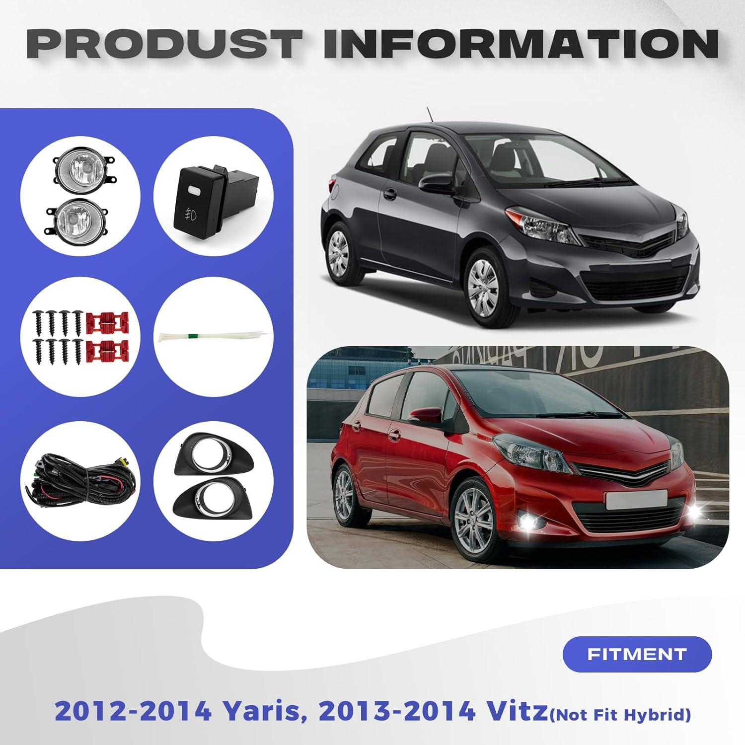 Luces de Niebla RP Poder Notable para Yaris 2012-2014, 55W