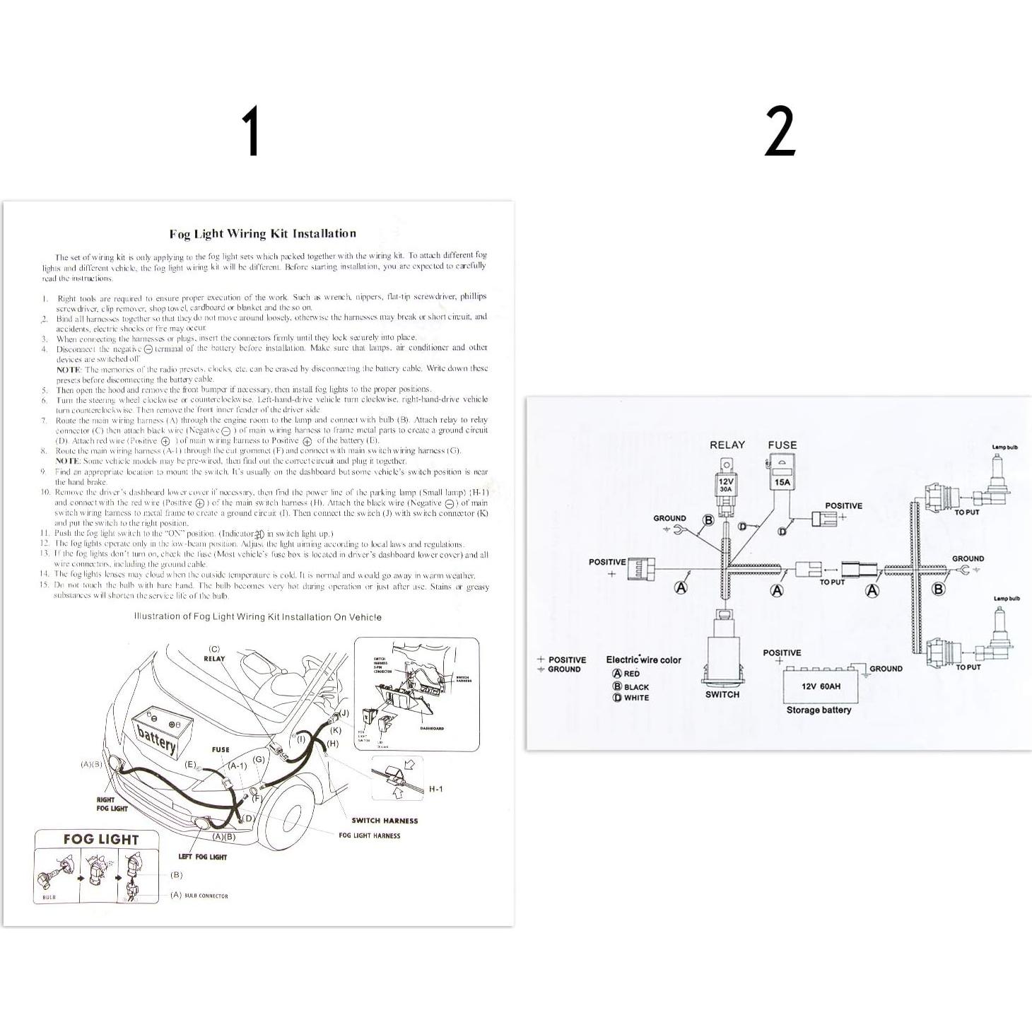 Luces de Niebla RP Poder Notable para Yaris 2012-2014, 55W