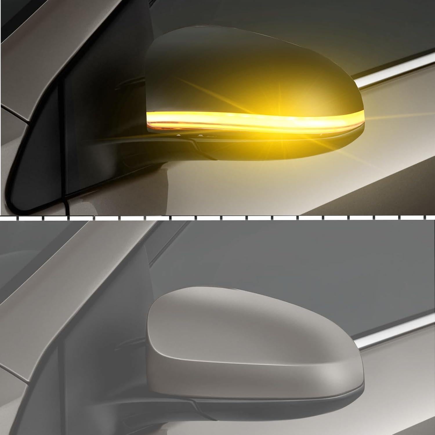 Luz de Espejo Lateral LED Toyota Corolla 2019-2024 Ámbar