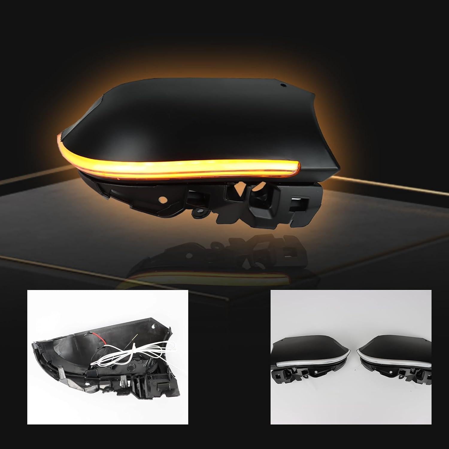 Luz de Espejo Lateral LED Toyota Corolla 2019-2024 Ámbar