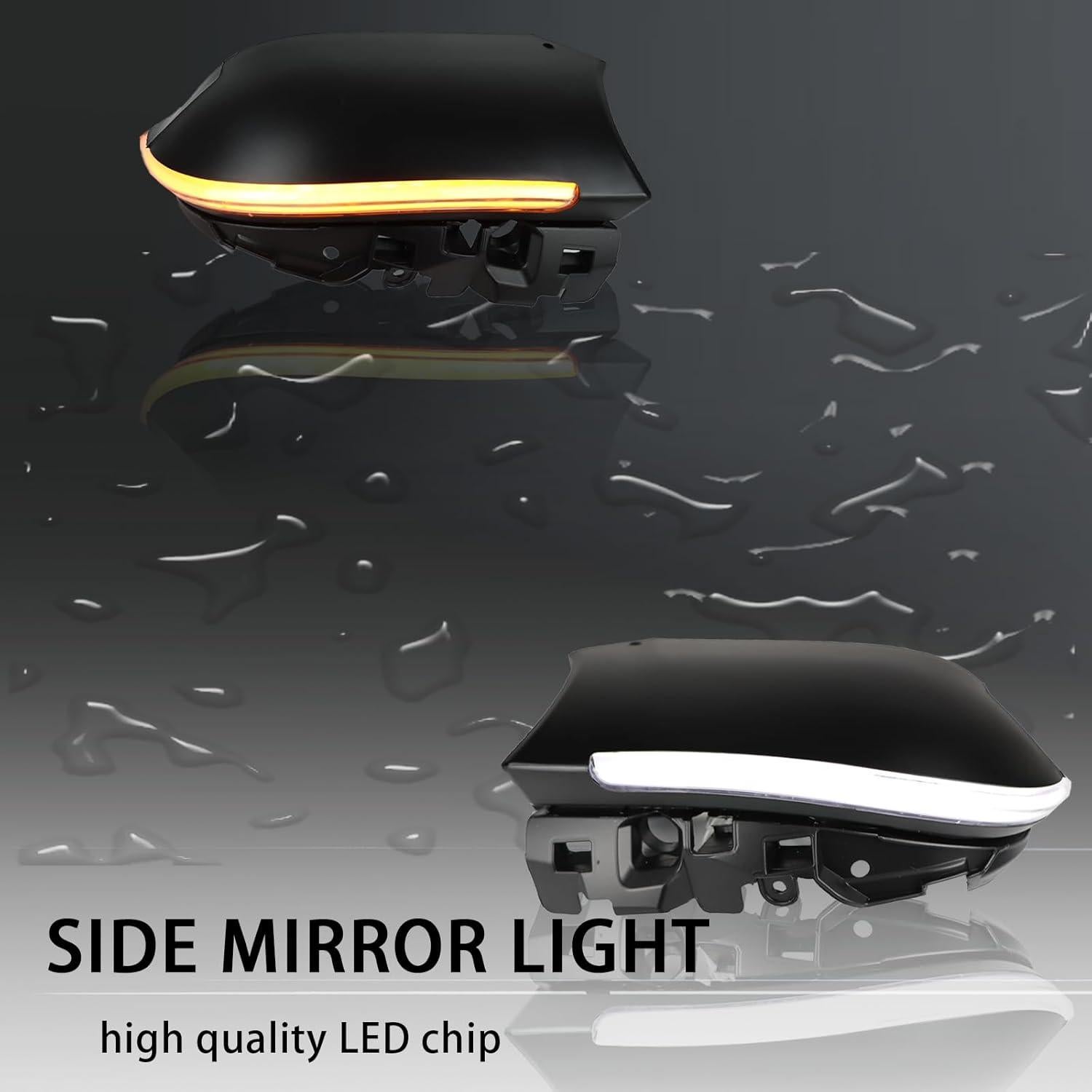 Luz de Espejo Lateral LED Toyota Corolla 2019-2024 Ámbar