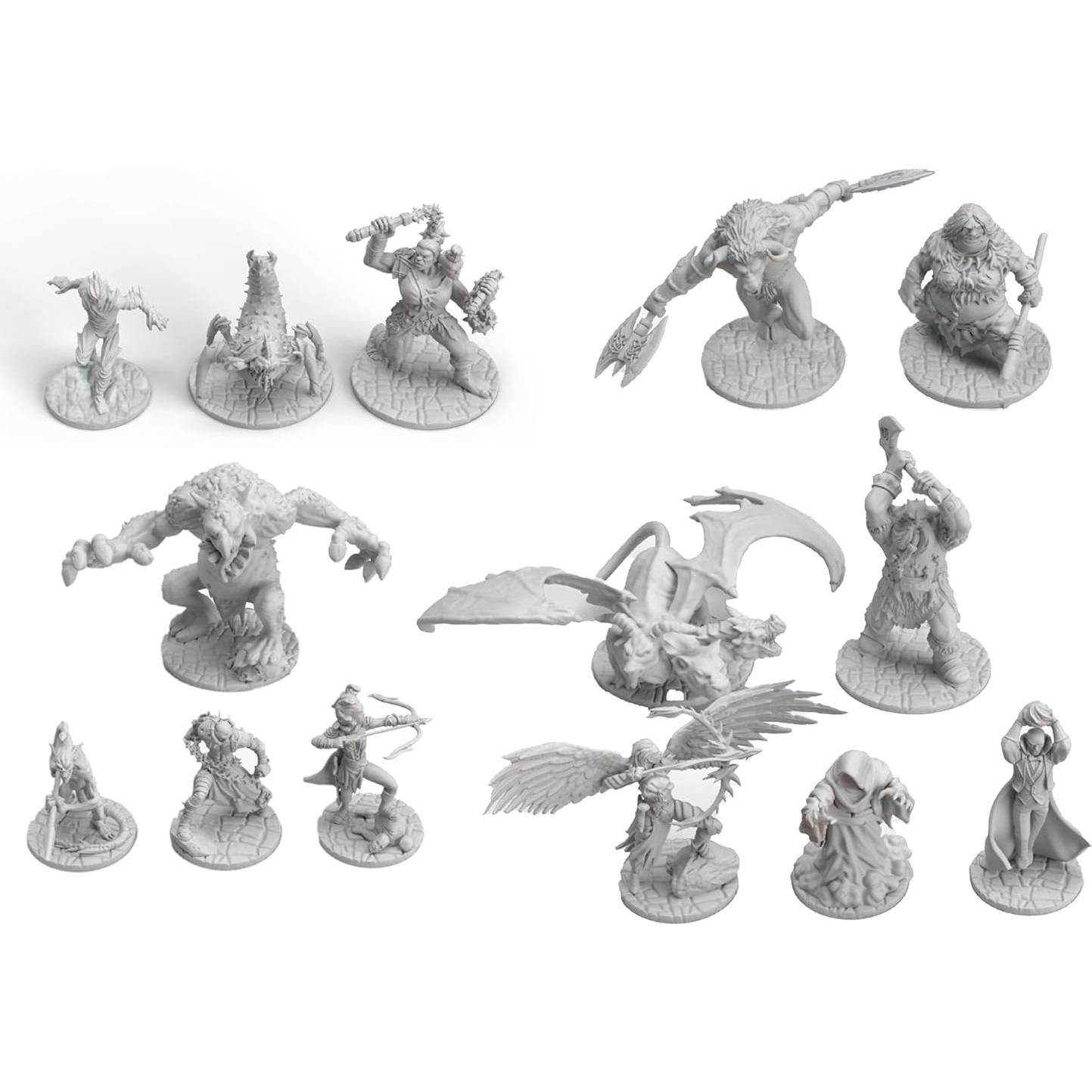 Miniaturas Pathfinder Arena - 14 Monstruos Exclusivos