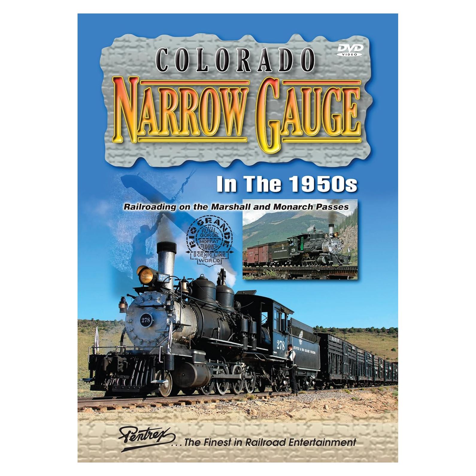 Documental DVD Pentrex sobre Ferrocarril Colorado 1950
