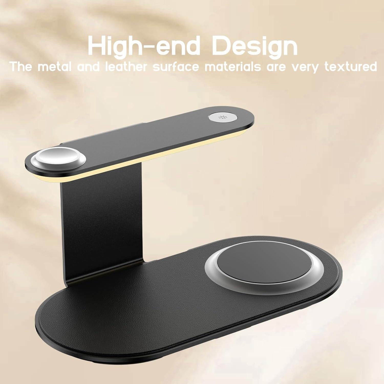 Estación de Carga Inalámbrica 4 en 1 Guanyu para Samsung 18W