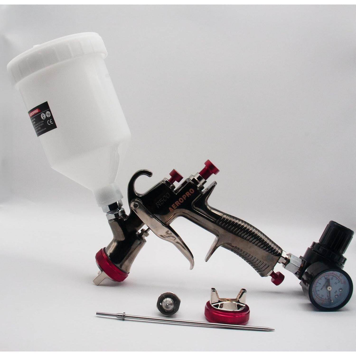 Pistola de Pulverización AEROPRO R500 LVLP 1.3/1.5mm 0.6L