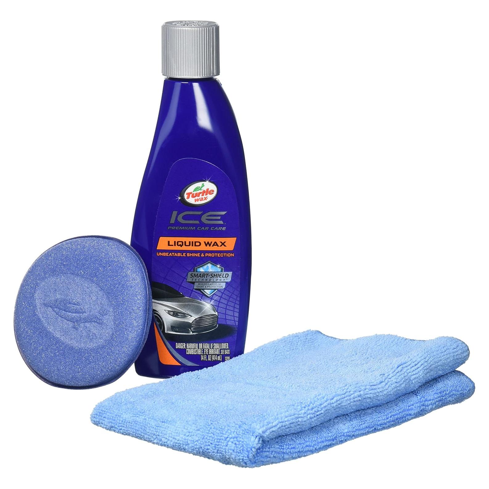 Cera Líquida Turtle Wax ICE T-468R - 414 ml, Protección Brillante