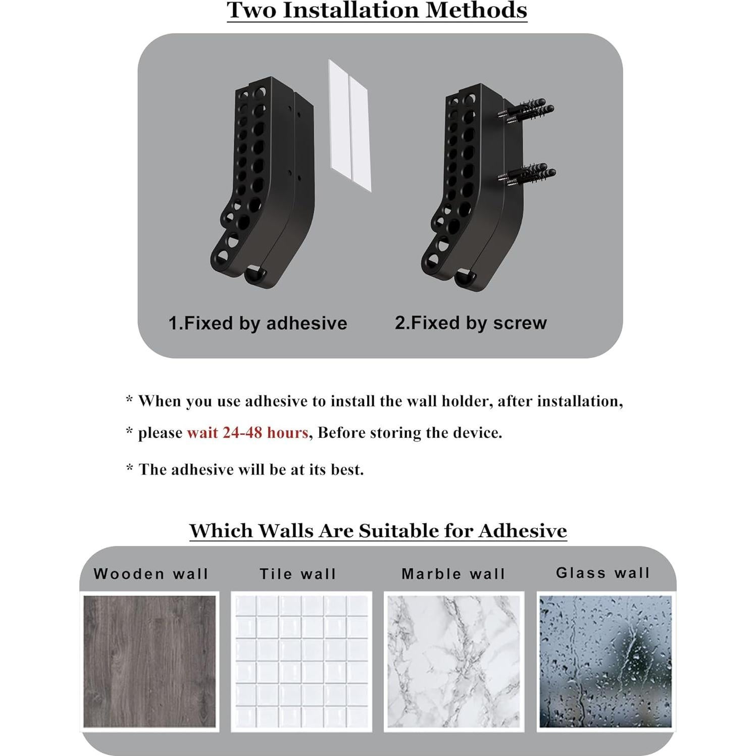 Organizador de Baterías AA y AAA NOTMBESTM Soporte de Pared