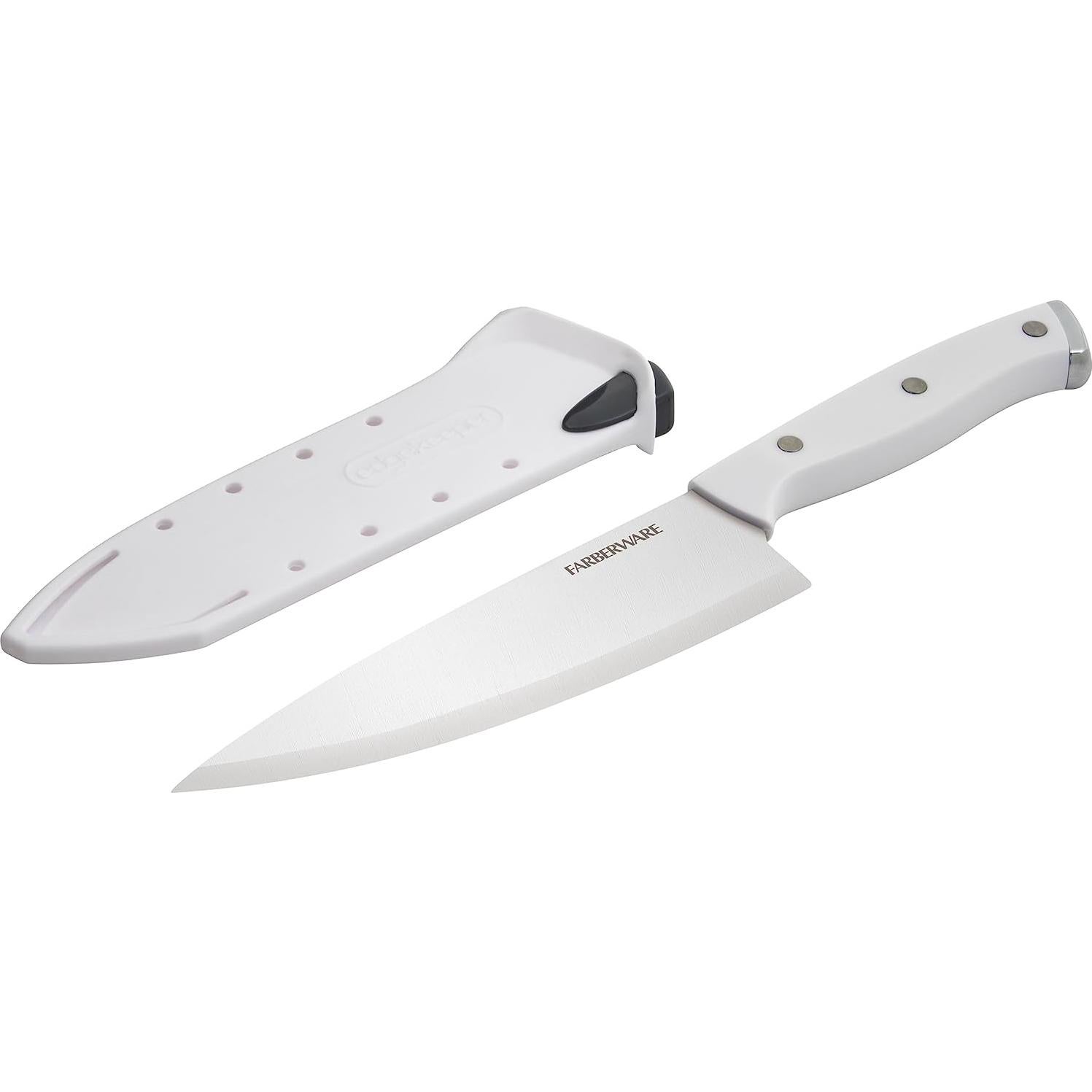 Cuchillo de Chef Farberware 15.24 cm con Cubierta Afiladora