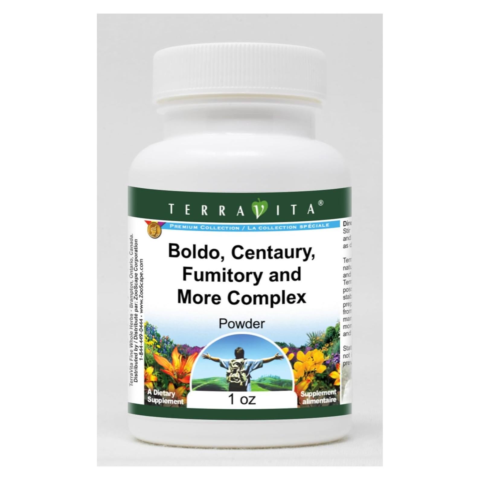 Polvo Complejo Boldo Centaury Fumitory TerraVita 28 g