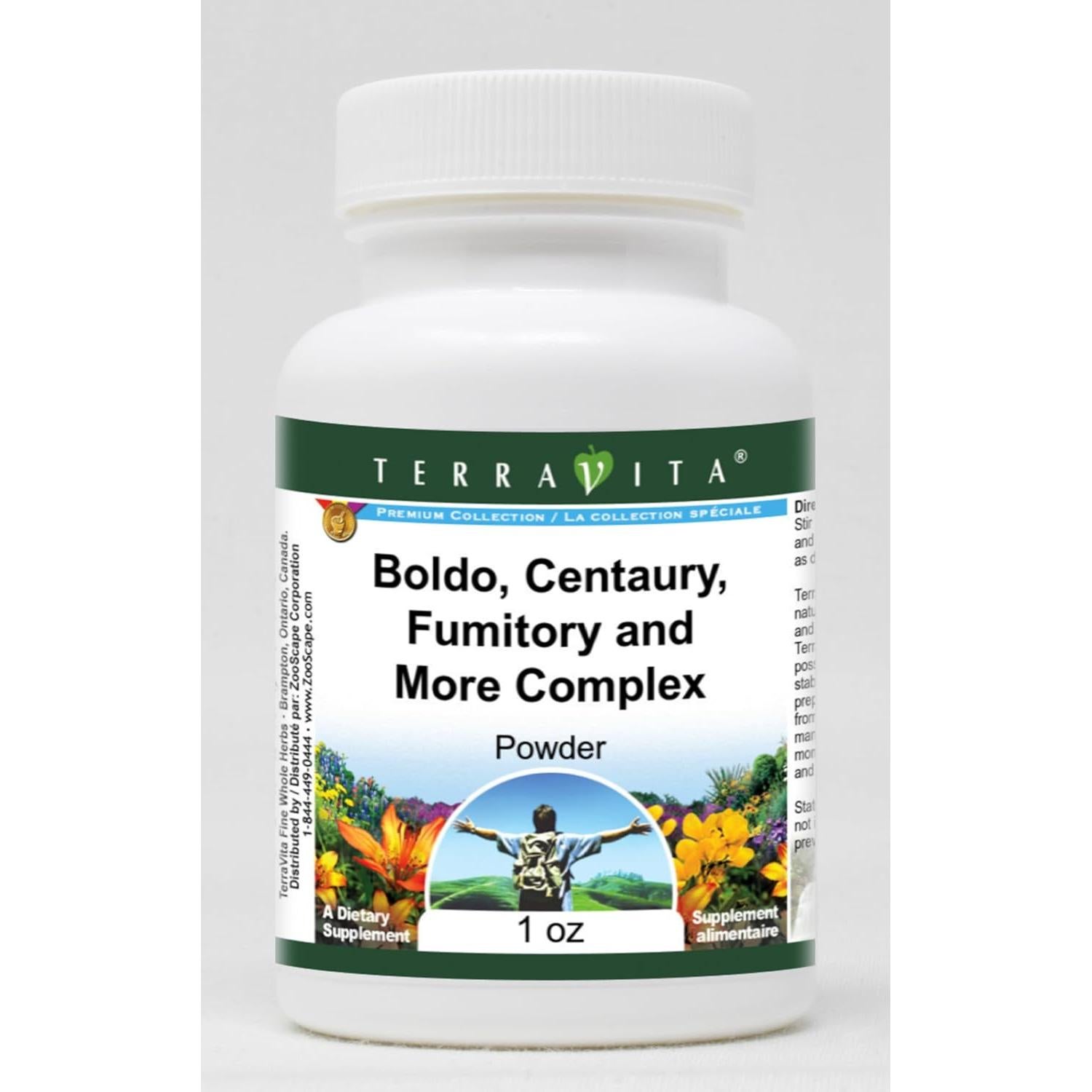 Polvo Complejo Boldo Centaury Fumitory TerraVita 28 g