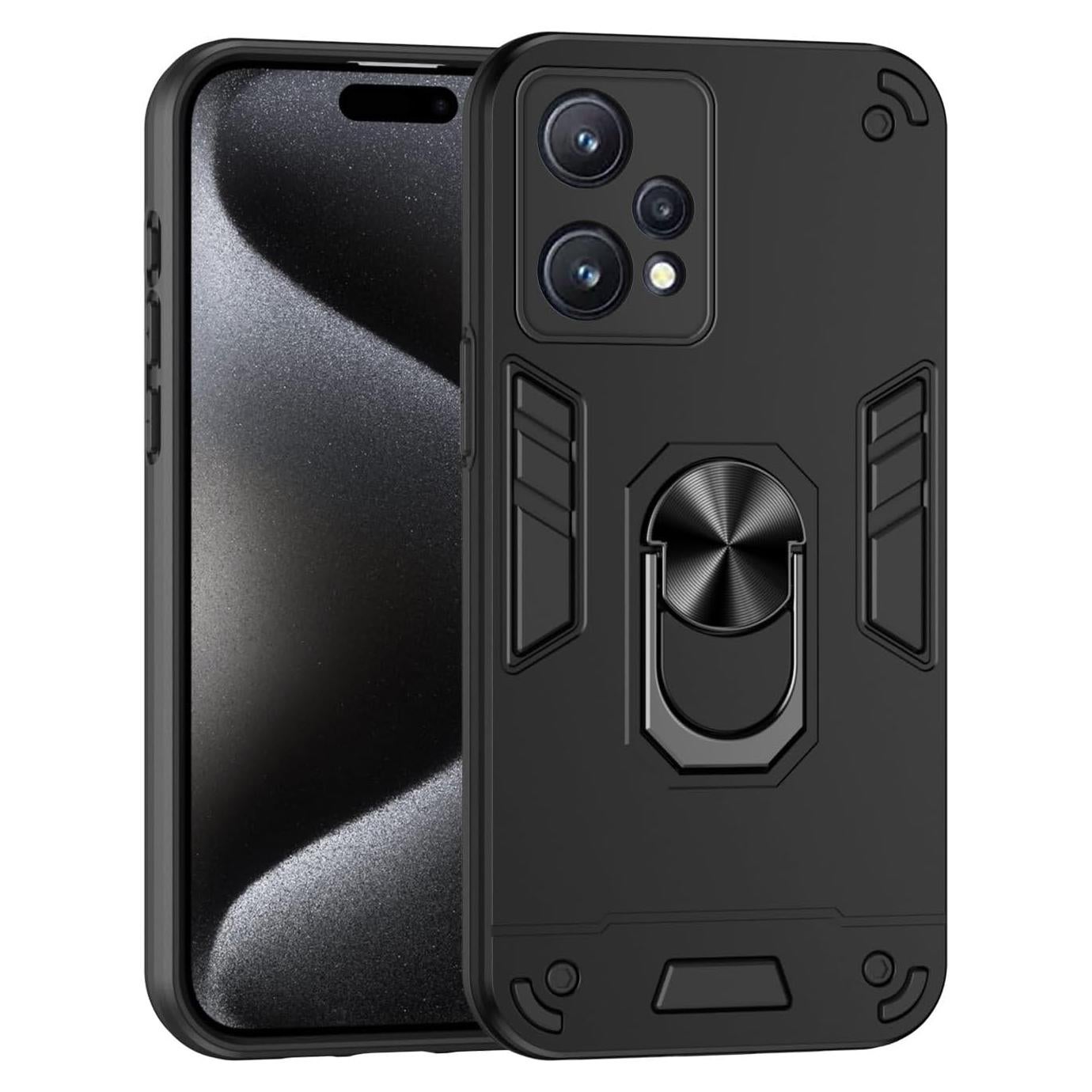 Funda Protectora OPPO Realme 9 Pro Plus Grado Militar Negra