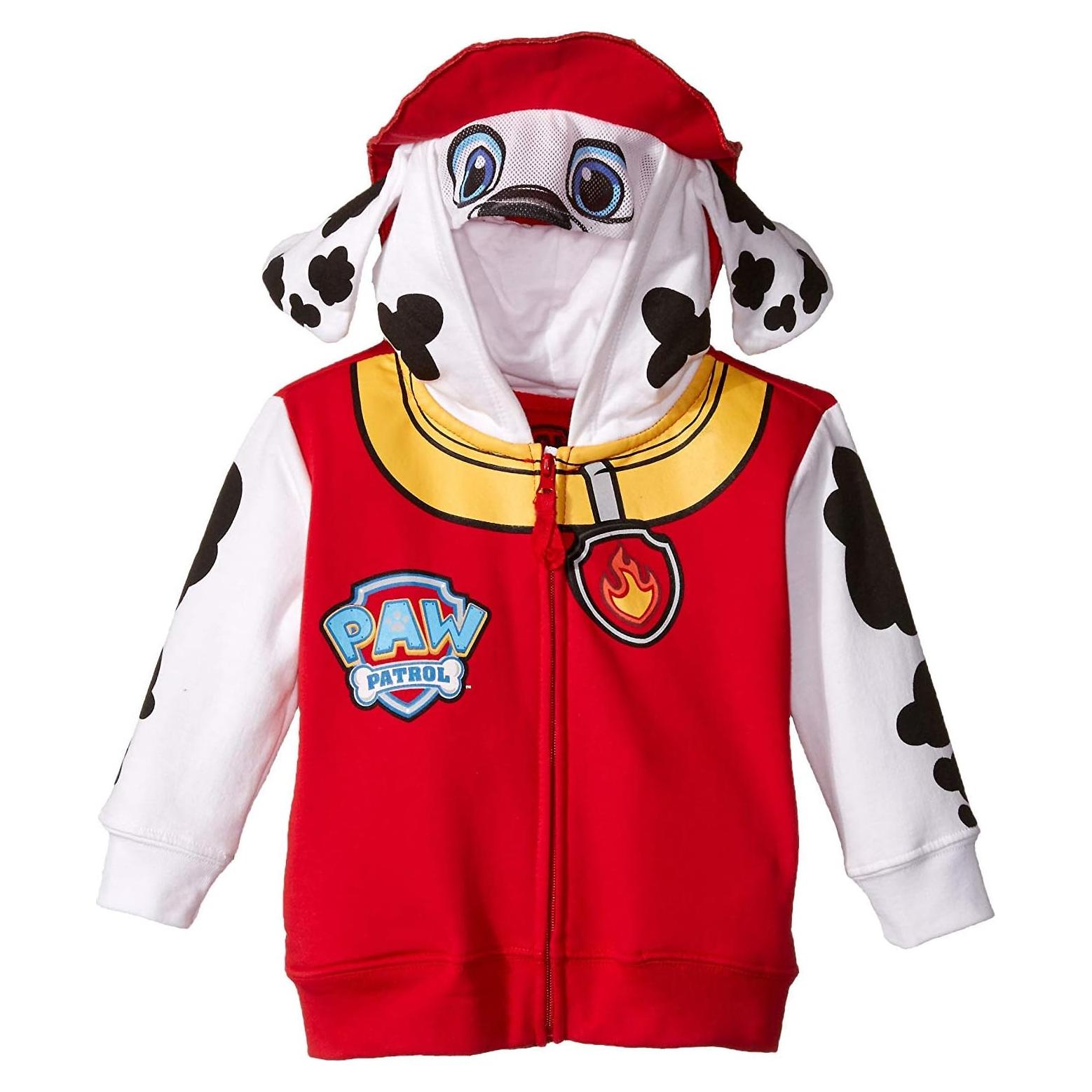Disfraz Paw Patrol Marshall para niños con capucha roja