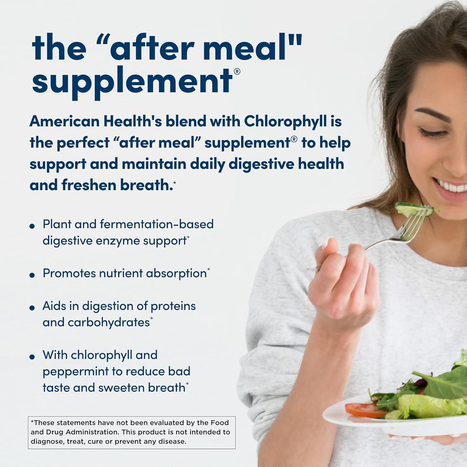 Enzima de Papaya Masticable American Health 100 Unidades