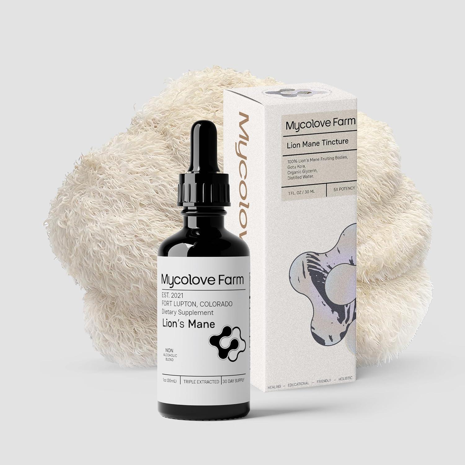 Tintura Orgánica Melena de León y Gotu Kola Mycolove 30ml