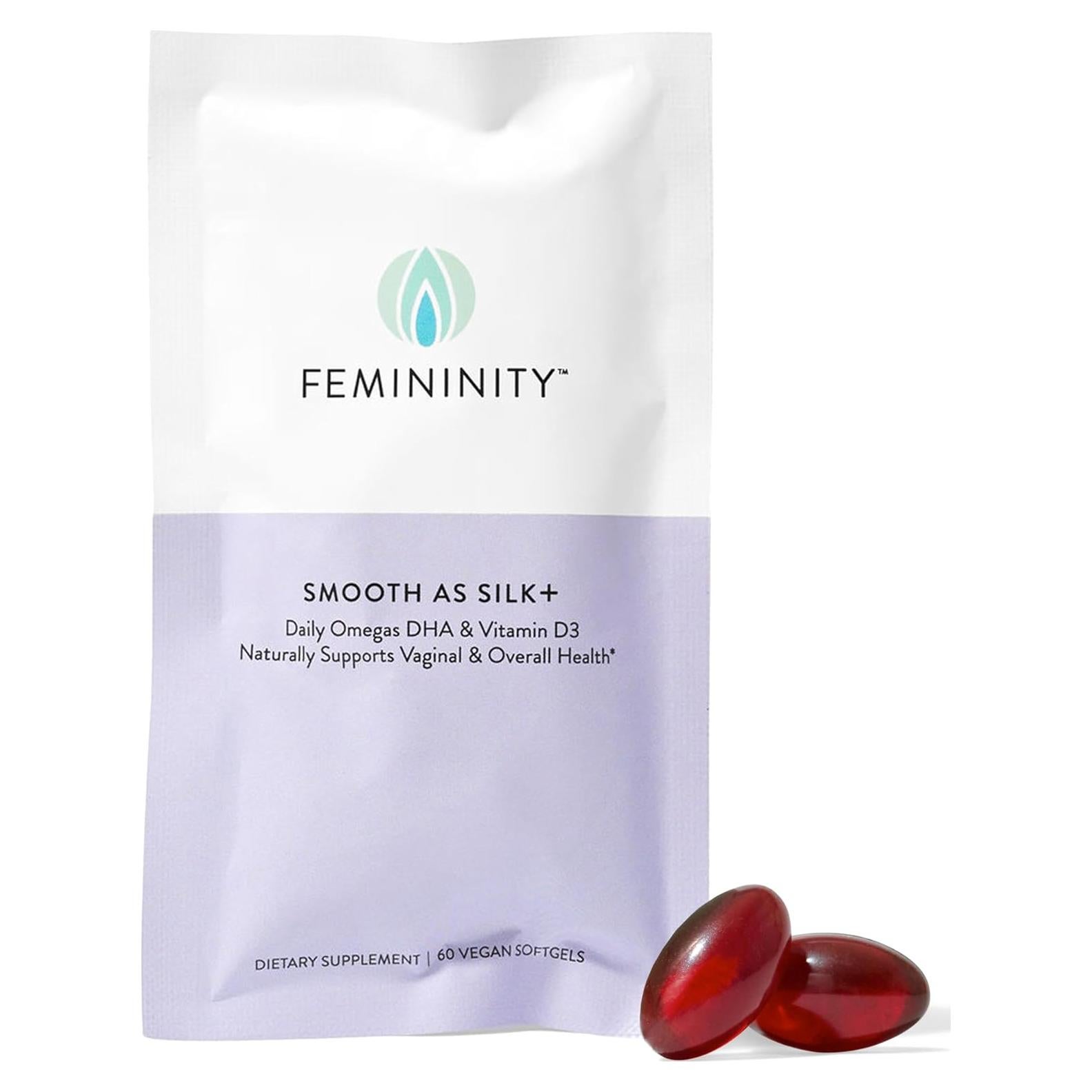 Suave como Seda+ Feminidad Recarga 60 Gelatinas Blandas