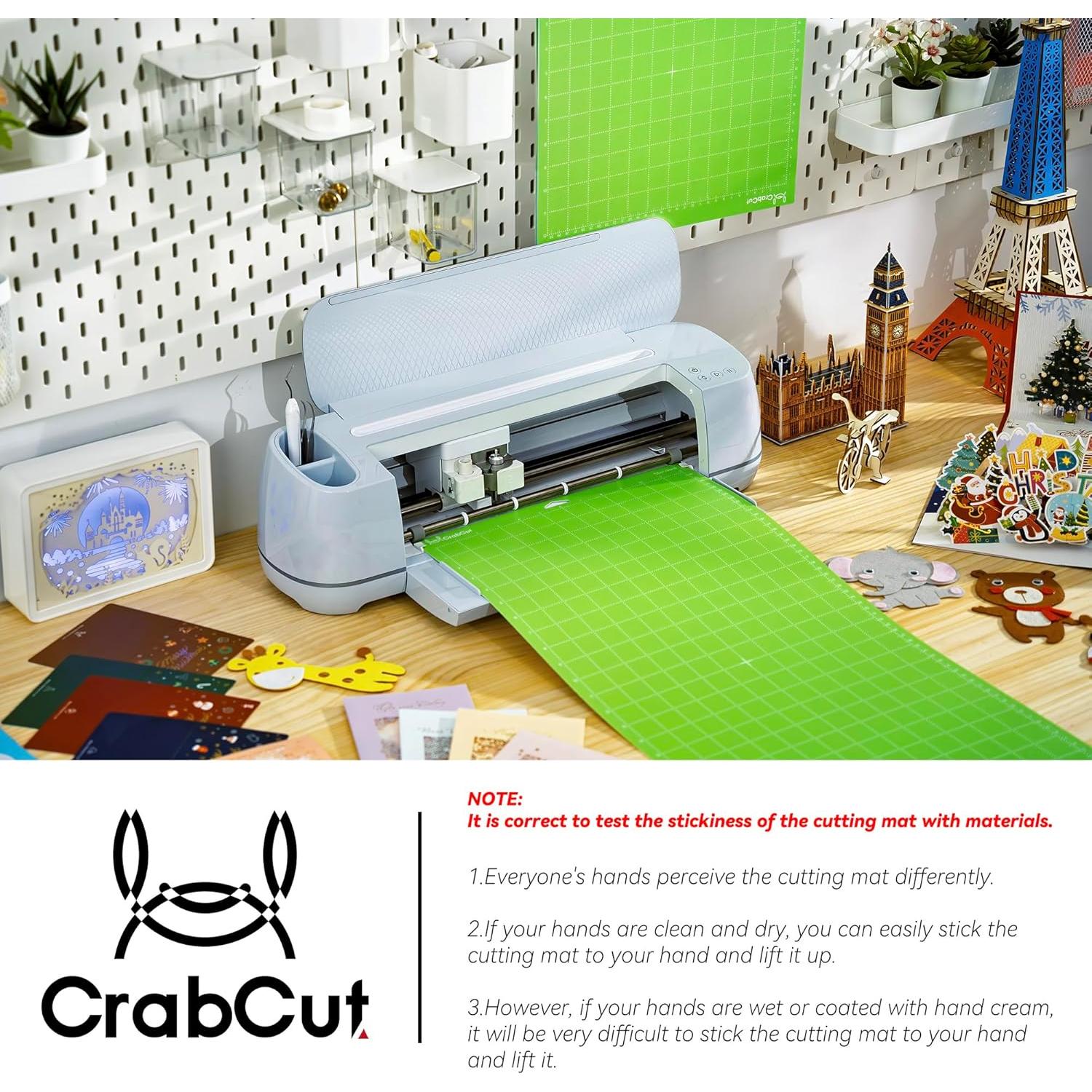 Alfombrillas de Corte Crabcut 30.48x60.96 cm 3 Pack Verde Estándar