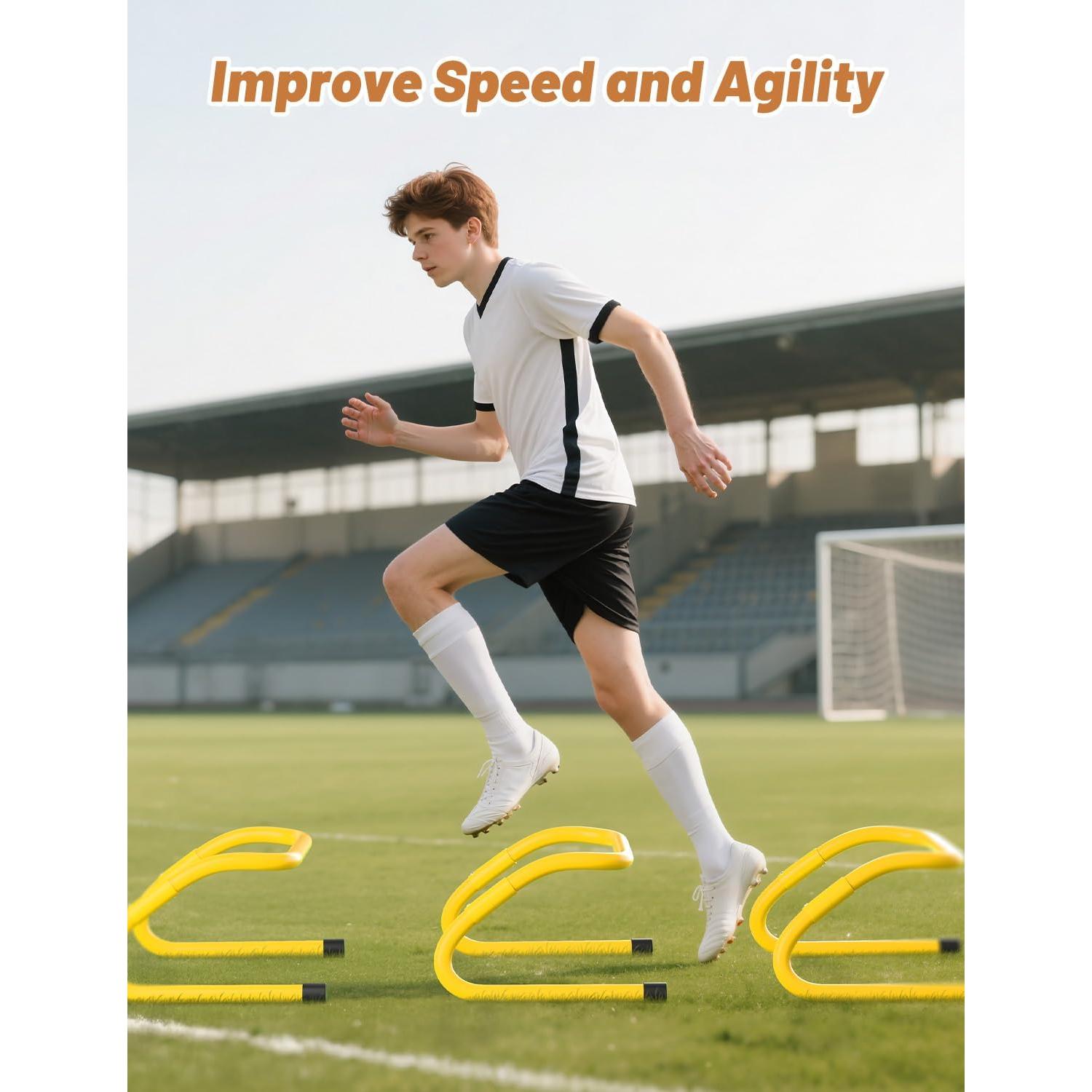 Conos de Agilidad GHB Ajustables 5 Piezas para Entrenamiento