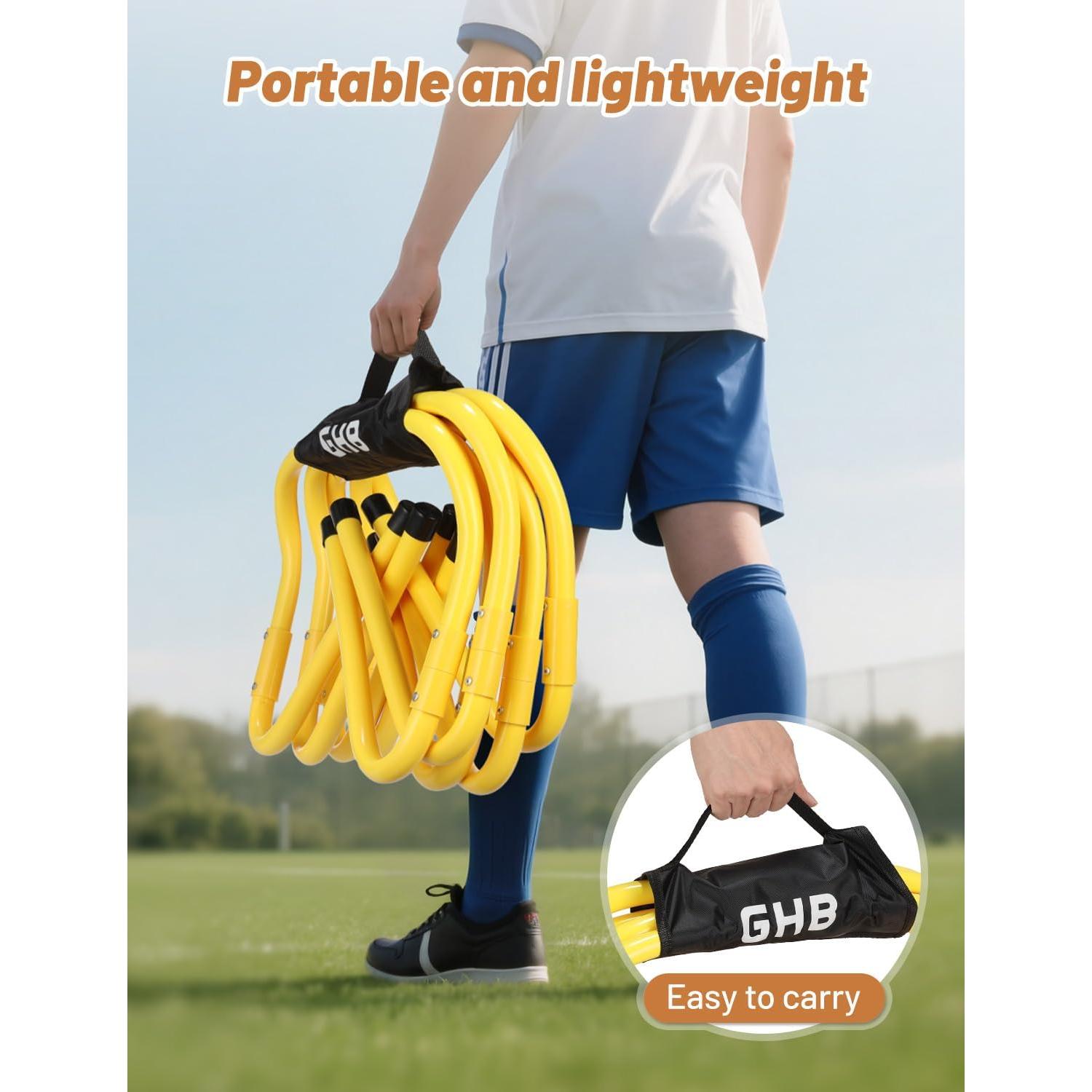 Conos de Agilidad GHB Ajustables 5 Piezas para Entrenamiento