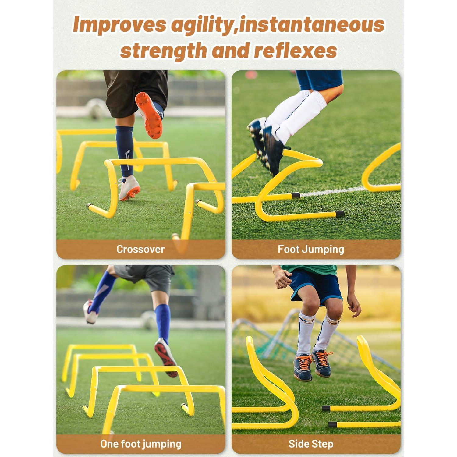 Conos de Agilidad GHB Ajustables 5 Piezas para Entrenamiento