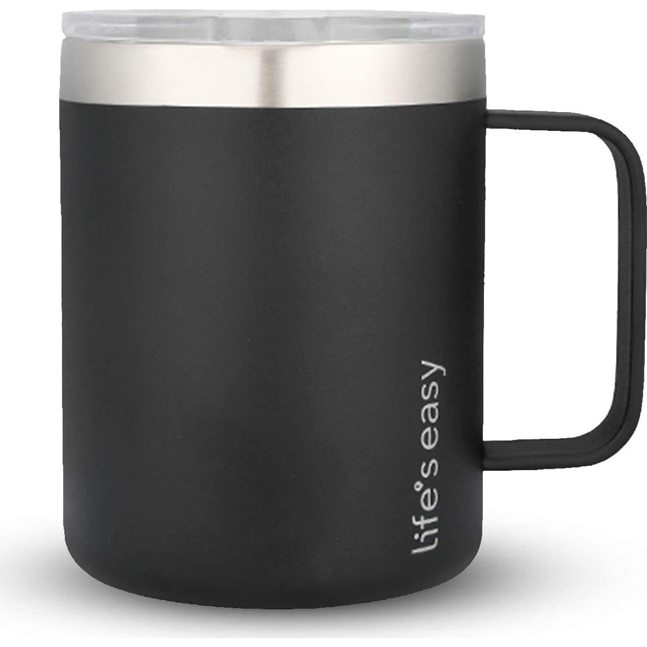 Taza de Acero Inoxidable Life's Easy 12 oz Aislada Doble Pared
