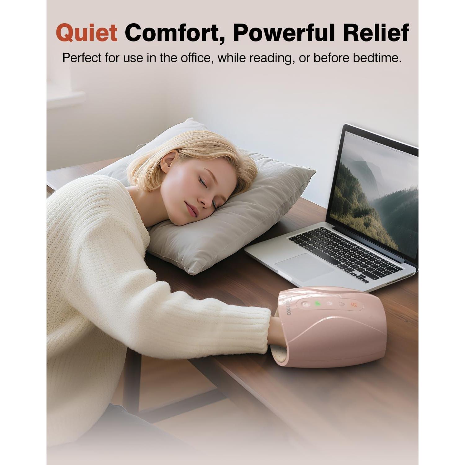 Masajeador de Manos Cotsoco Eléctrico Inalámbrico con Calor