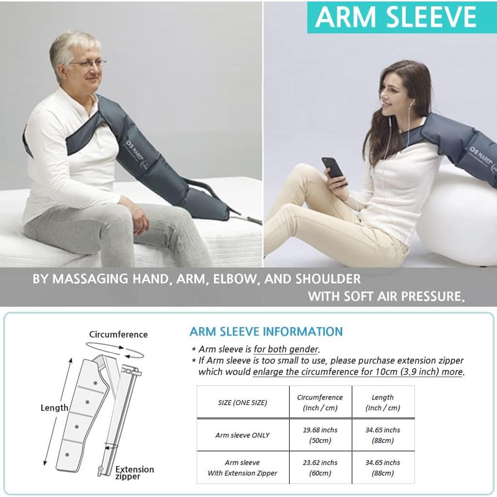 DOCTOR LIFE Sistema de Terapia de Compresión de Aire Juego de Brazo