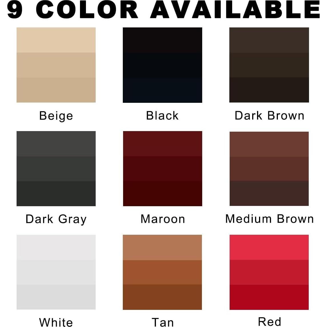 Bálsamo Restaurador de Color para Cuero SHABEIBEI 340g Rojo