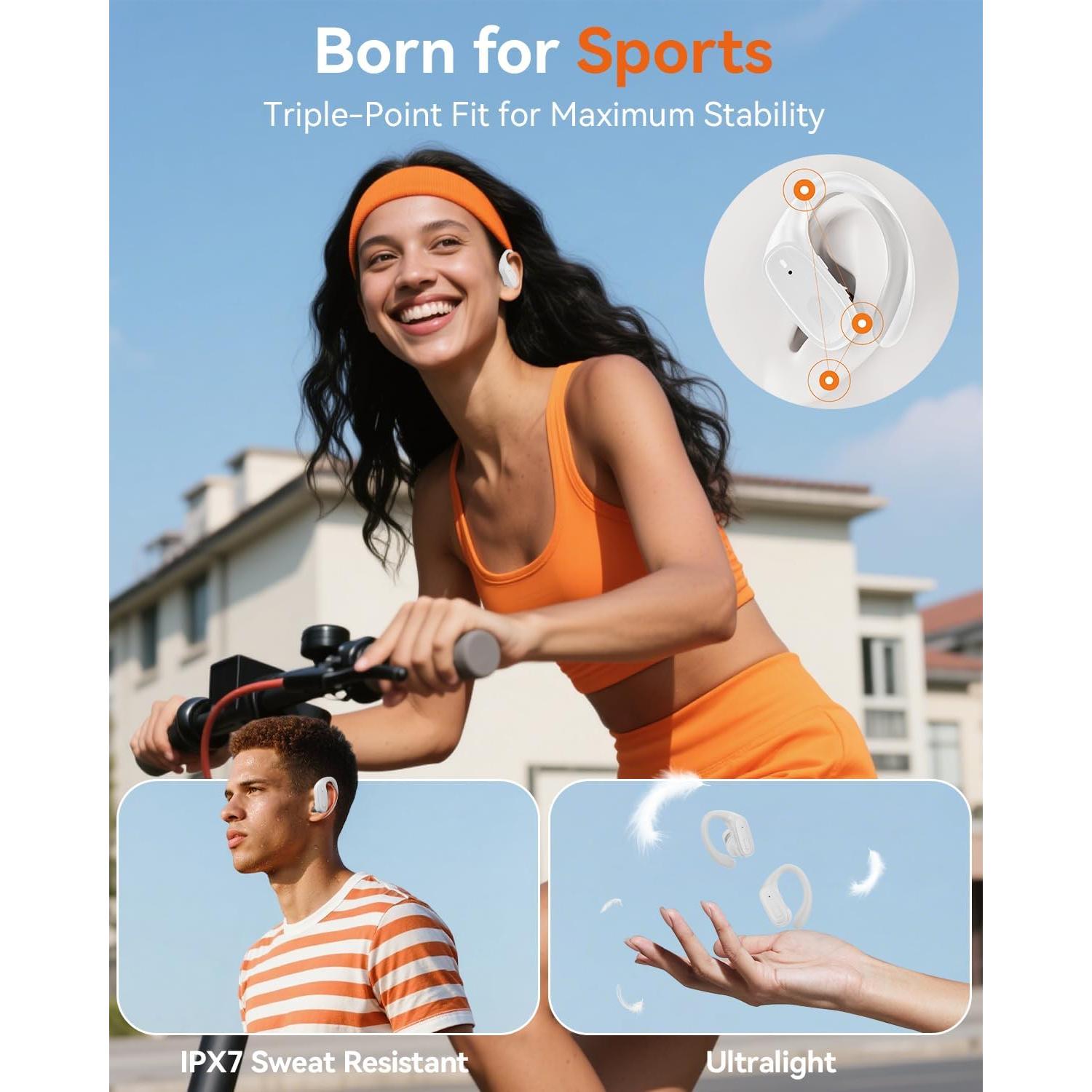 Auriculares Inalámbricos Daximen S12 Bluetooth 5.4 IPX7 80h