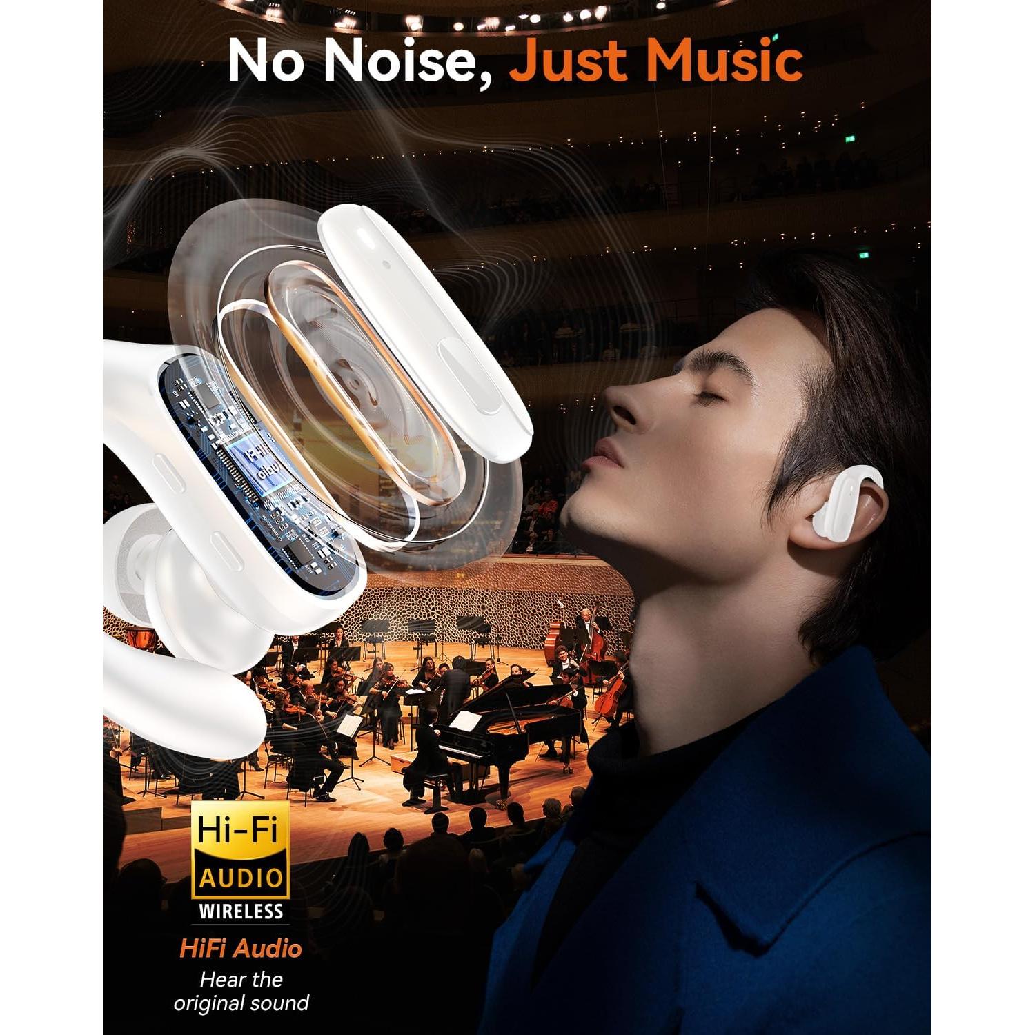 Auriculares Inalámbricos Daximen S12 Bluetooth 5.4 IPX7 80h