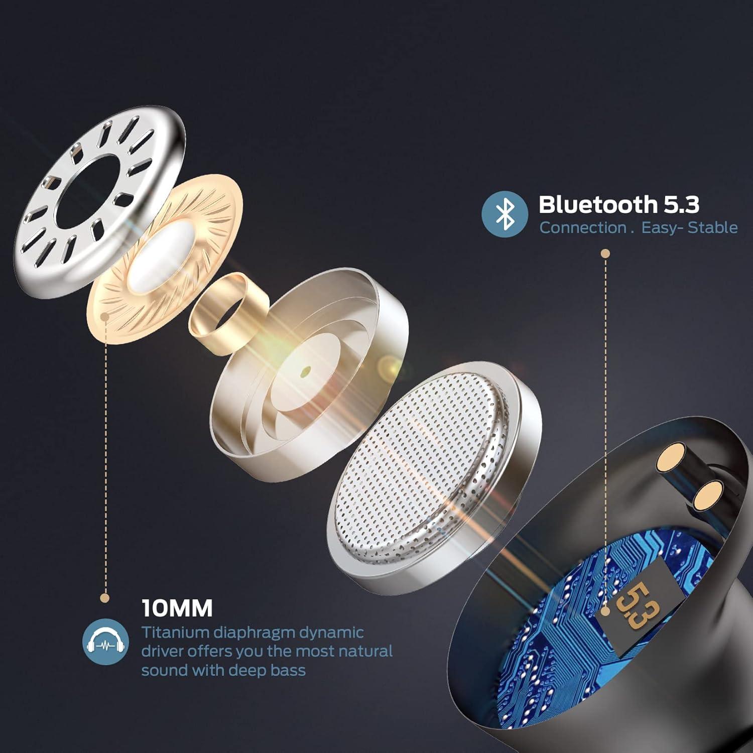 Auriculares Inalámbricos Monster MH12005 Bluetooth 5.3 IPX6