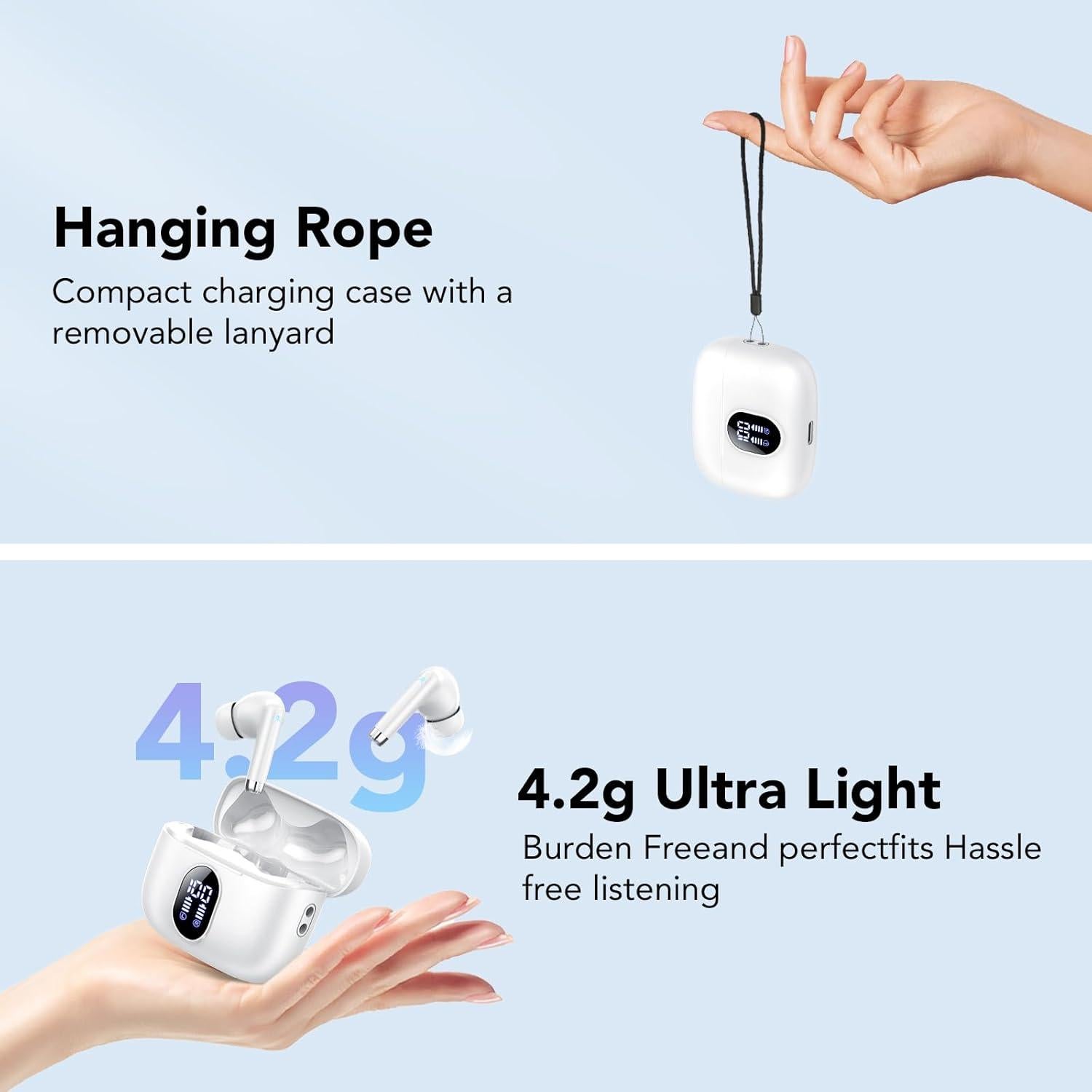 Auriculares Inalámbricos QXQ S26 Bluetooth 5.4 HiFi 40H