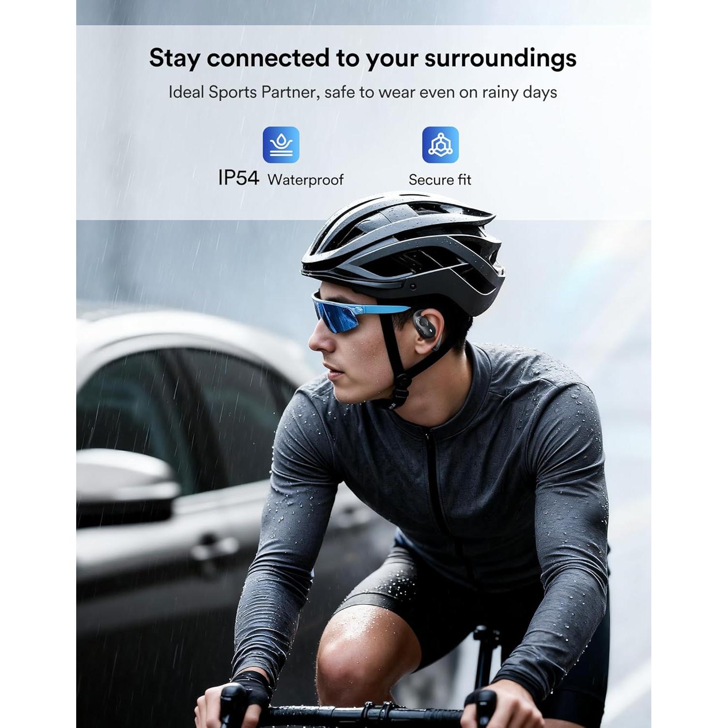 Auriculares Inalámbricos Eigsupia X18-1 Abiertos Bluetooth 5.3 IP54