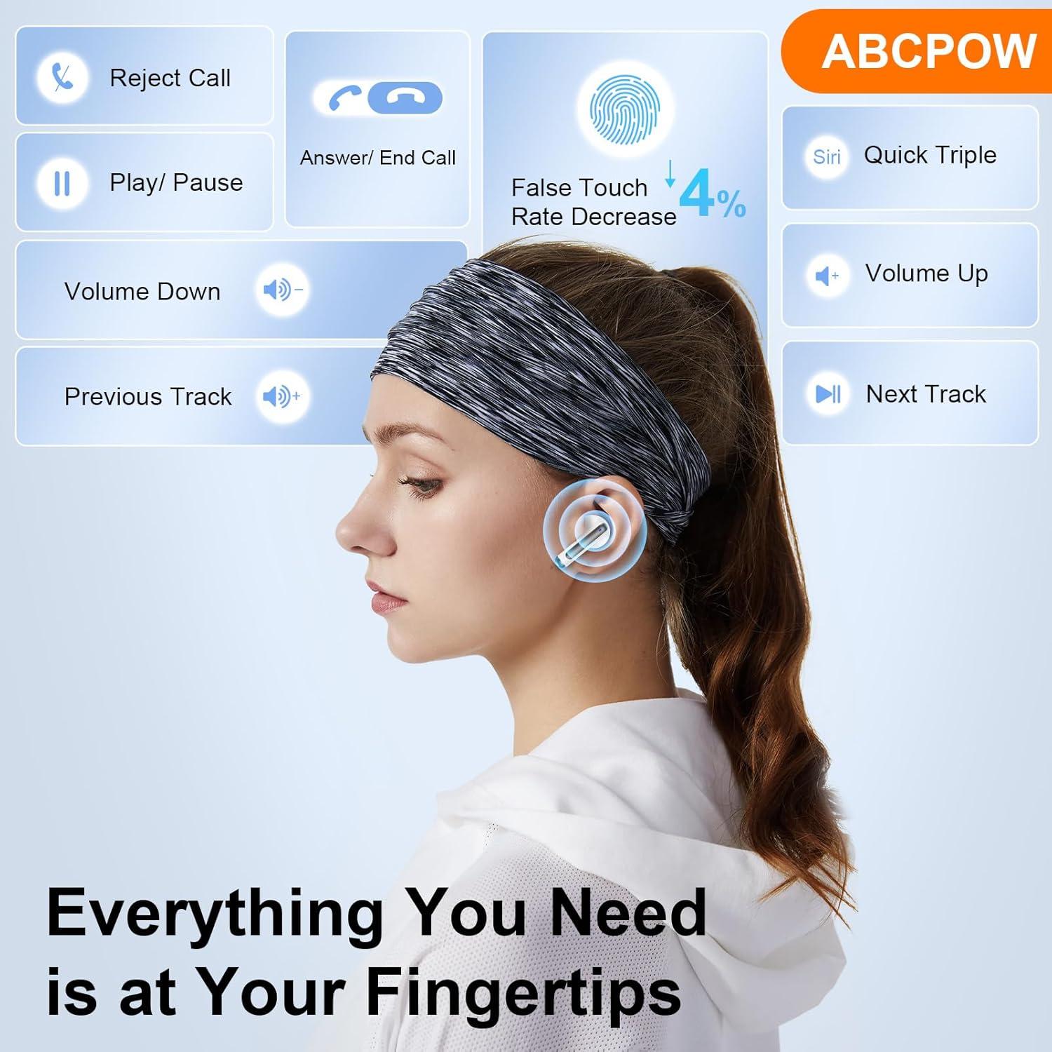 Auriculares Inalámbricos Bluetooth S53 con Estuche Carga LED IPX7